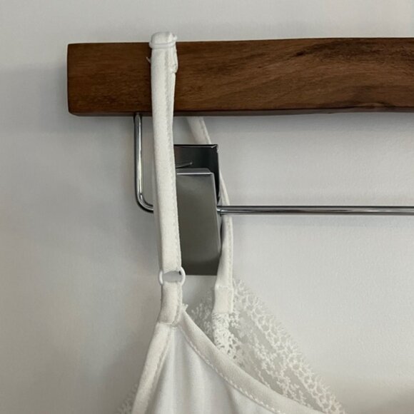 SHEIN White Lace Accent Cami Top - Picture 5 of 6